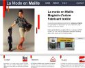 Site Web La mode en maille